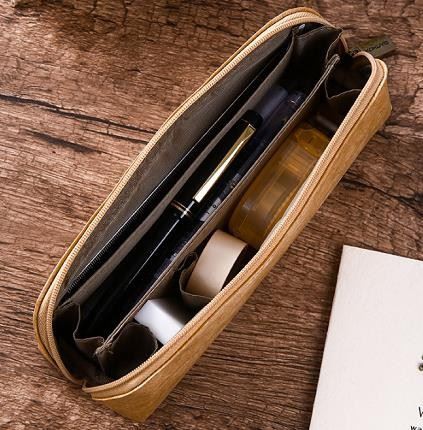 Simple Retro Solid Color DuPont Paper And Pencil Case