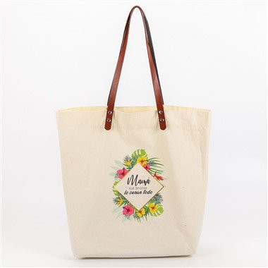 Персонализированная холщовая сумка-тоут